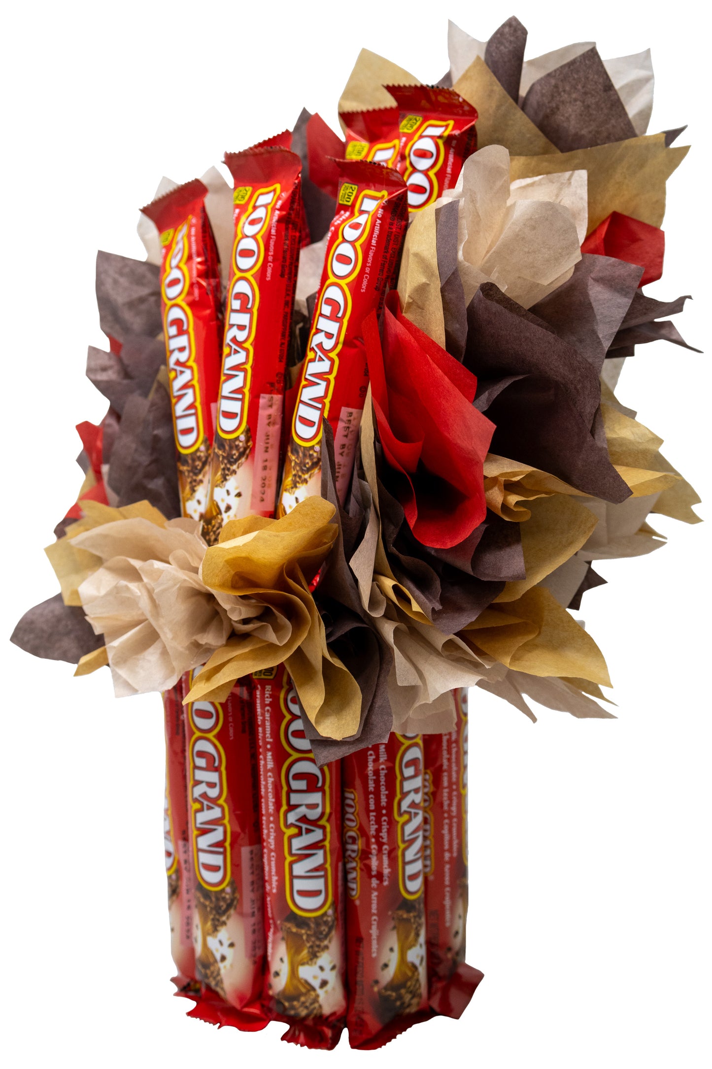 100 Grand Full Candy Bar Bouquet