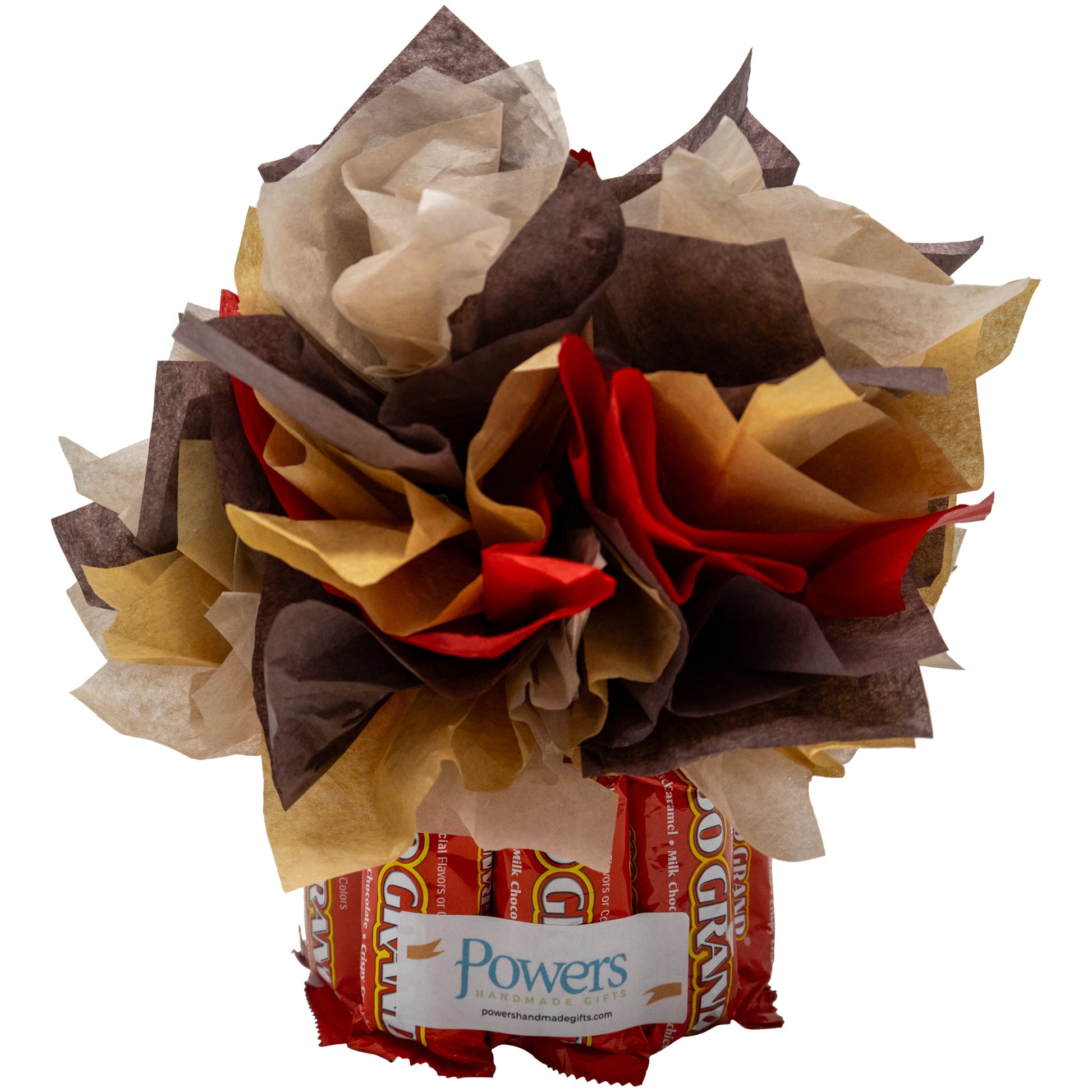 100 Grand Fun Size Candy Bar Bouquet