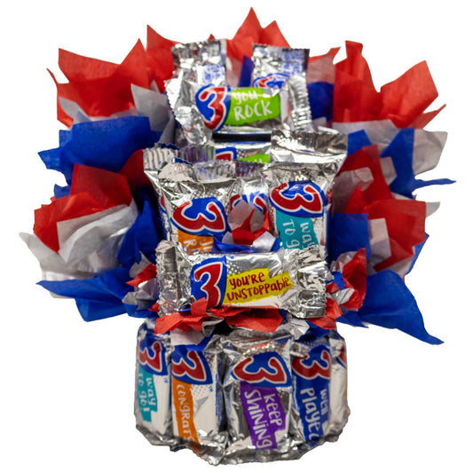 3 Musketeers Fun Size Candy Bouquet