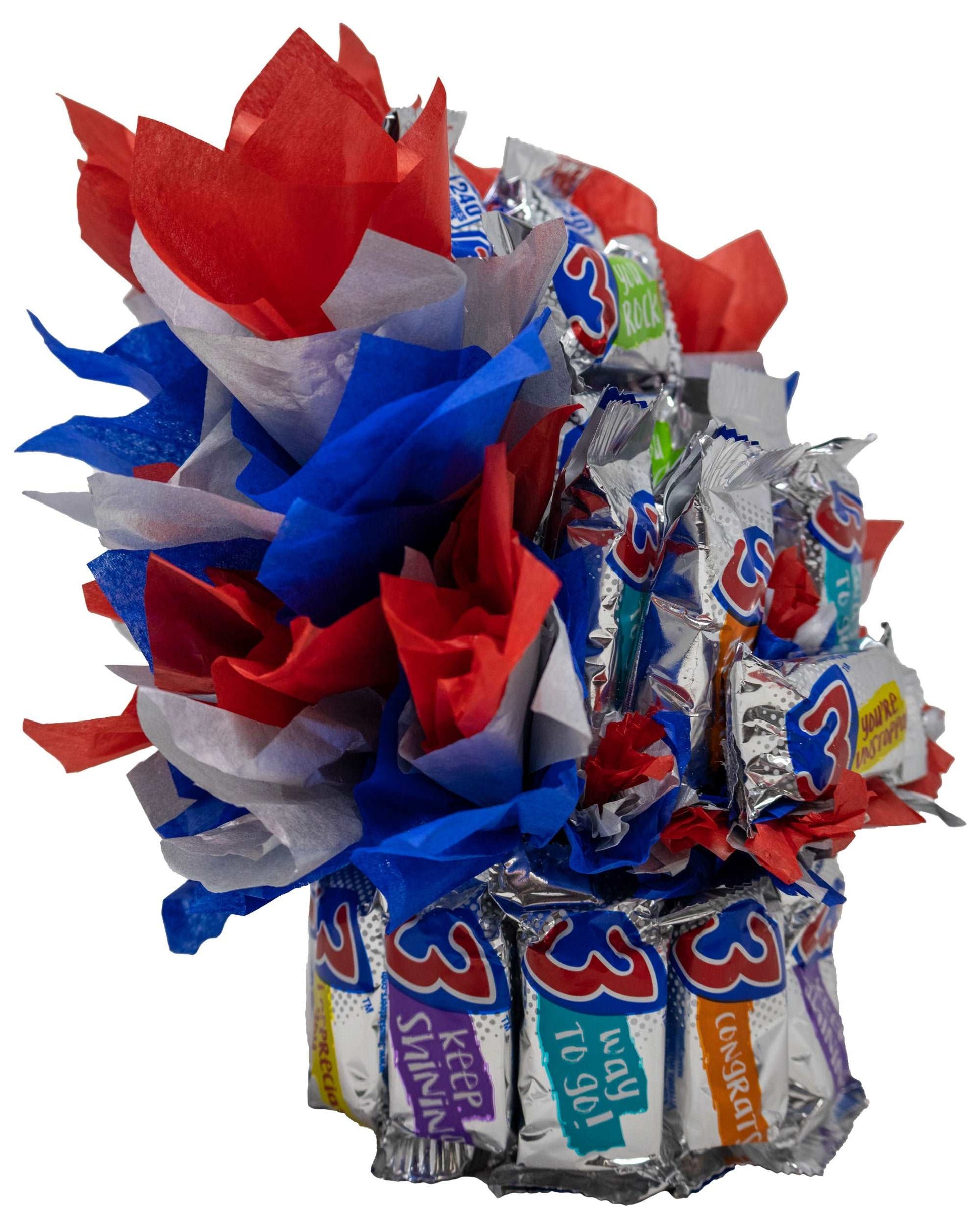 3 Musketeers Fun Size Candy Bouquet