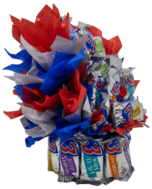 3 Musketeers Fun Size Candy Bouquet