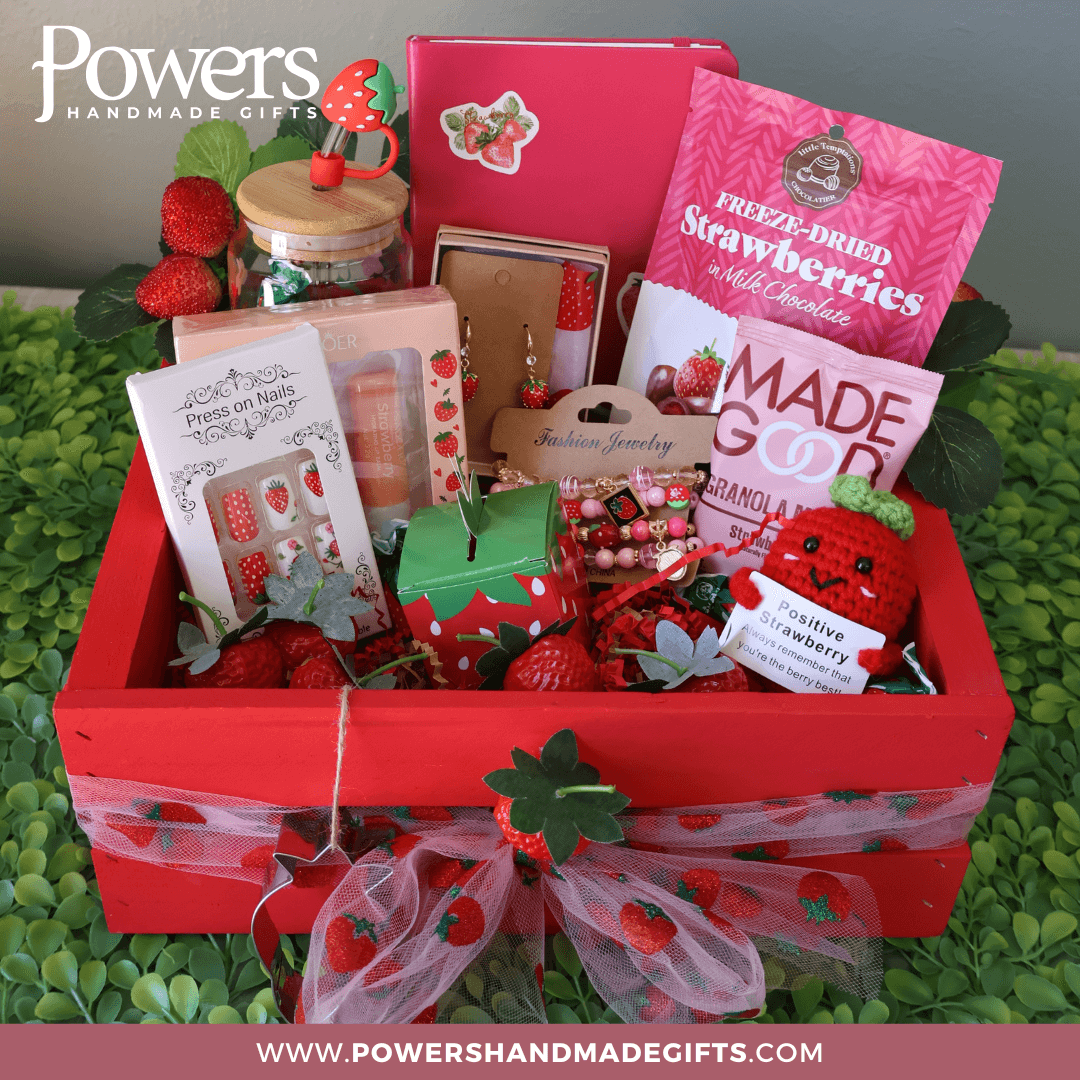 Love of All Things Strawberry Gift Basket