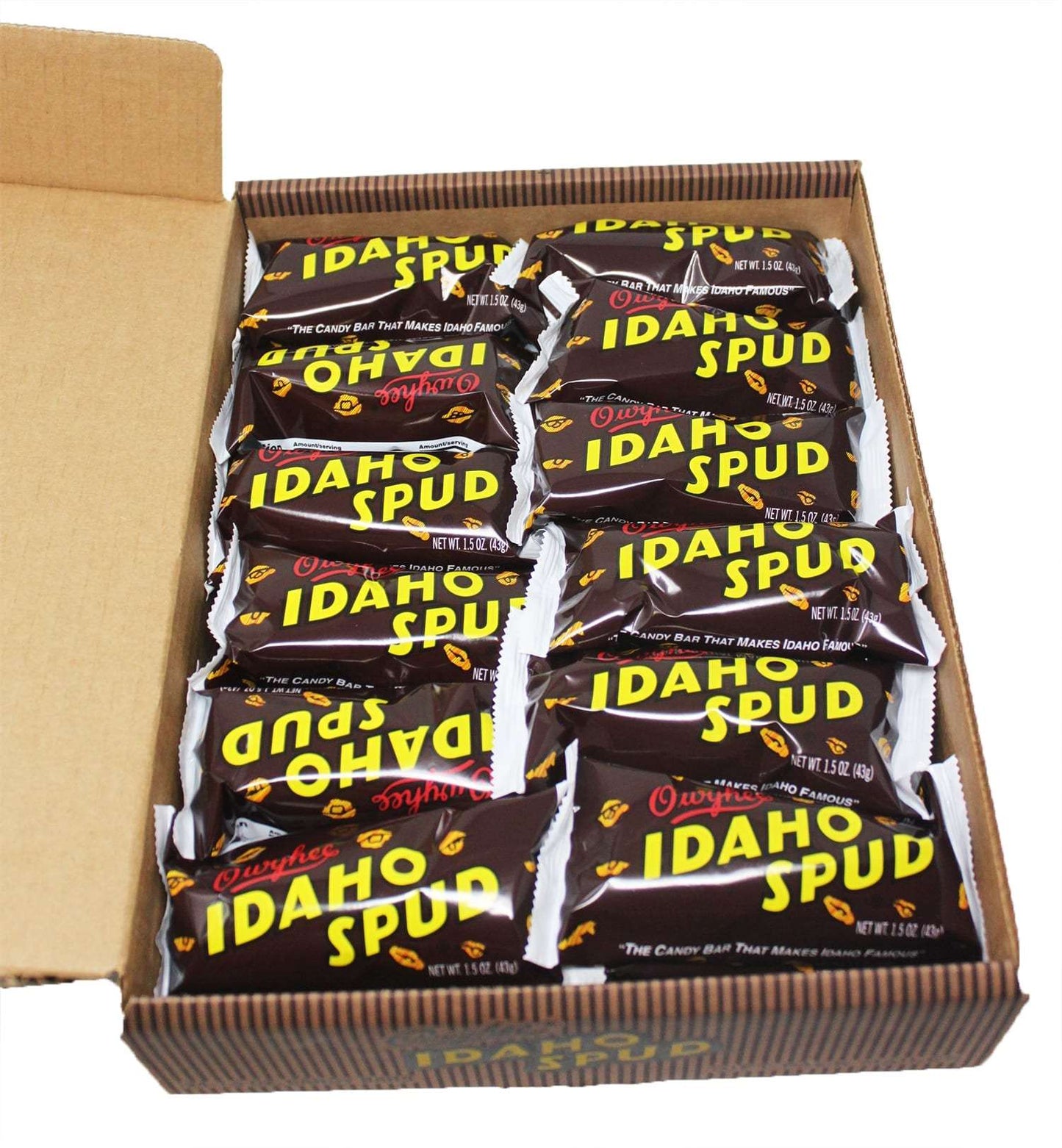 Idaho Spud Candy Bars 24CT Mailer