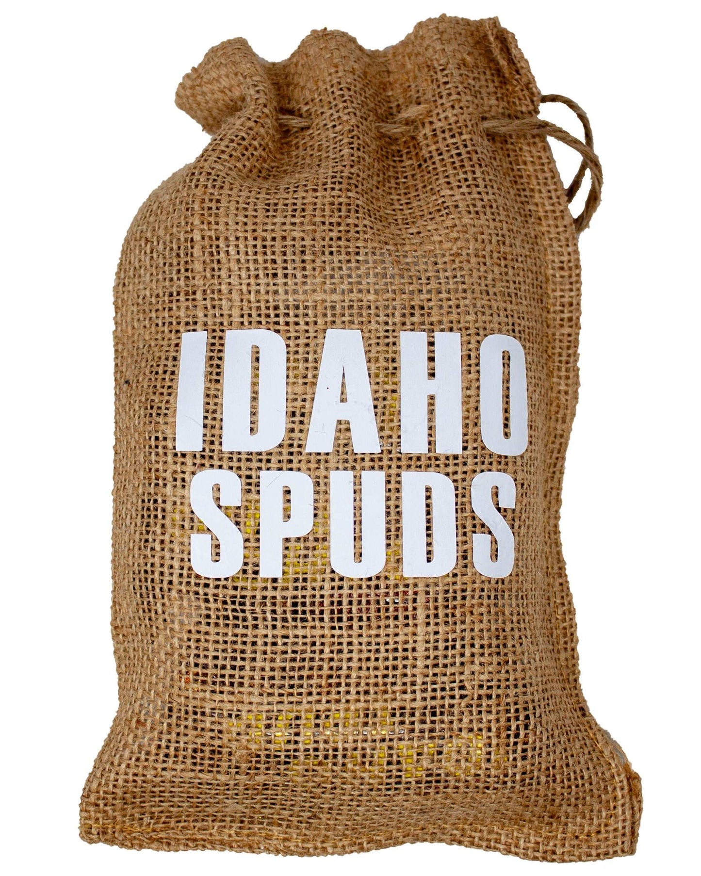 Famous Idaho Spud Candy Bars in Keepsake Burlap Sack