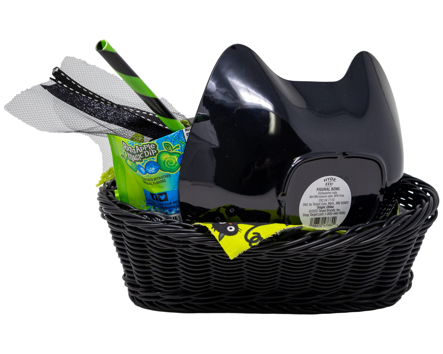 Black Cat Halloween Gift Set