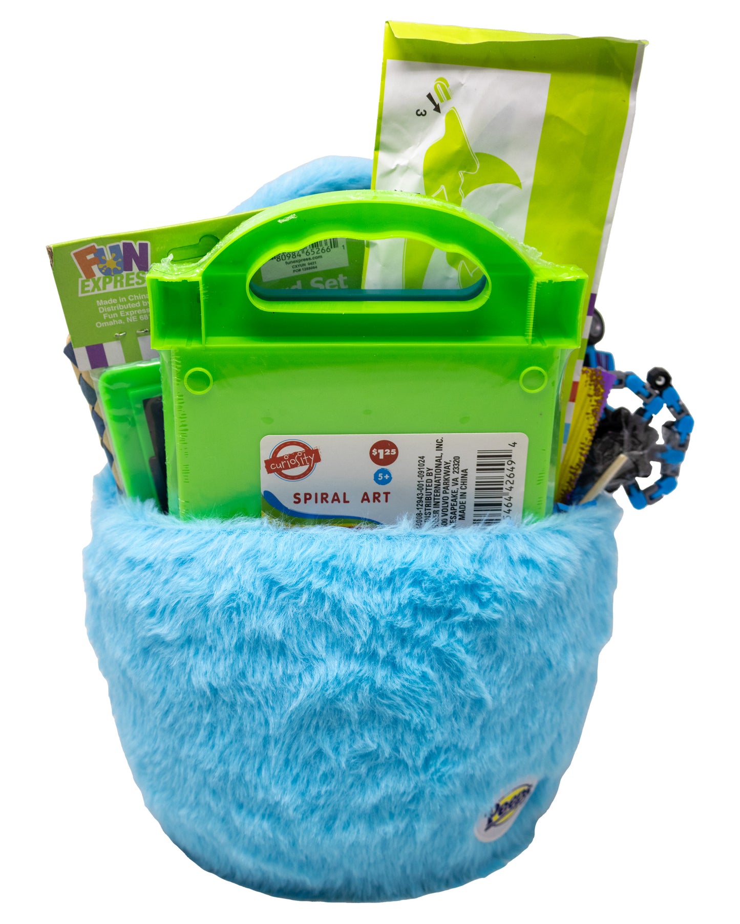 Easter Peeps Blue Bunny Prefilled Basket