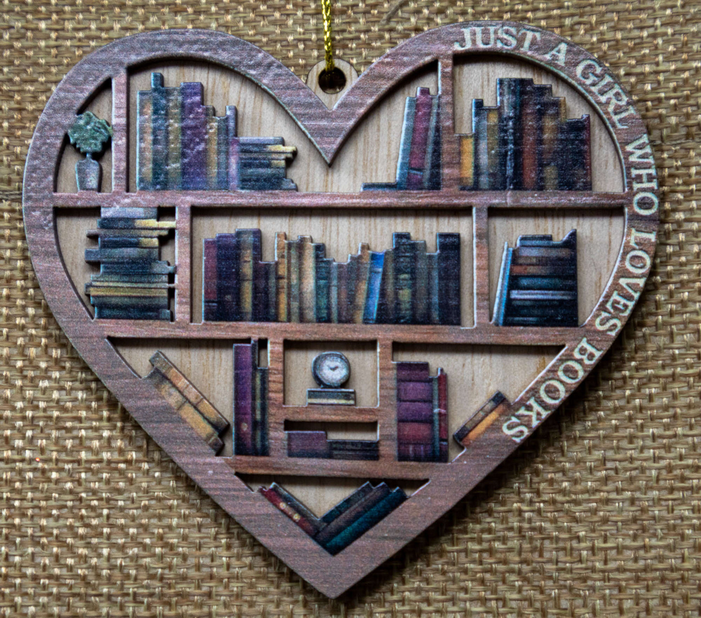 Book & Coffee Lover Gift Tote Bag | "Just a Girl Who Loves Books & Coffee"