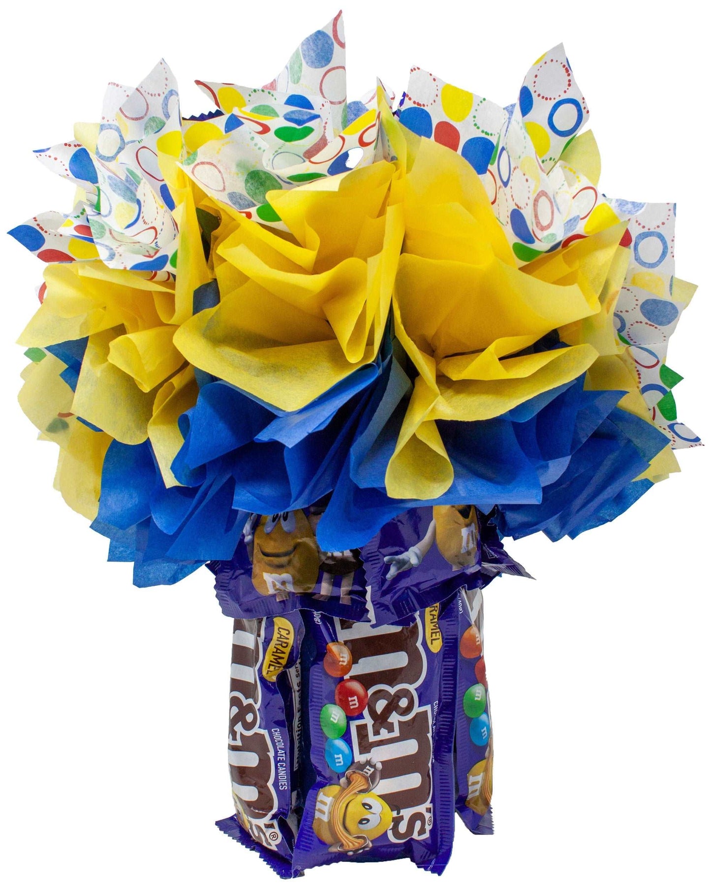 Caramel M&M's Candy Bouquet