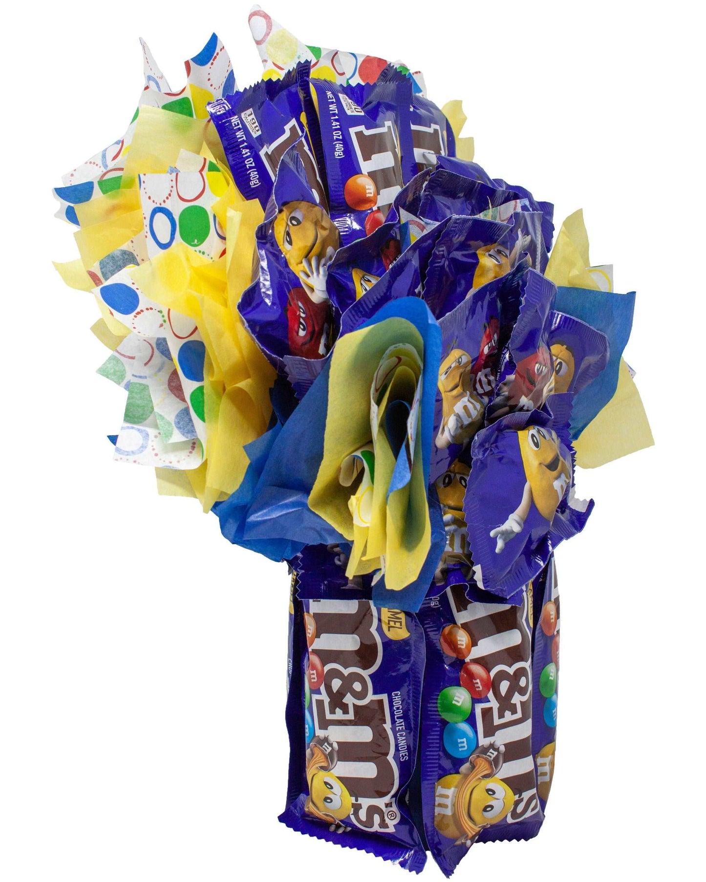 Caramel M&M's Candy Bouquet