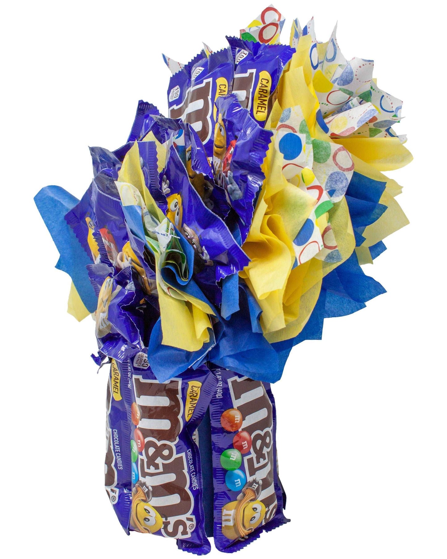 Caramel M&M's Candy Bouquet