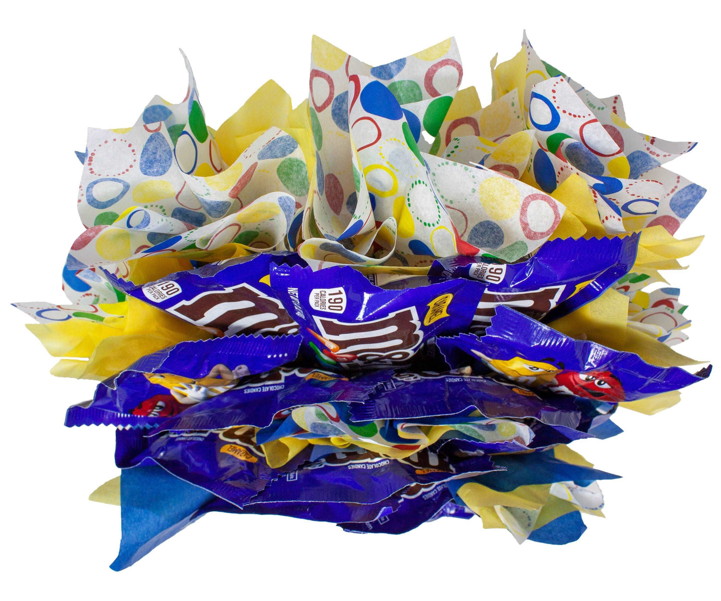 Caramel M&M's Candy Bouquet