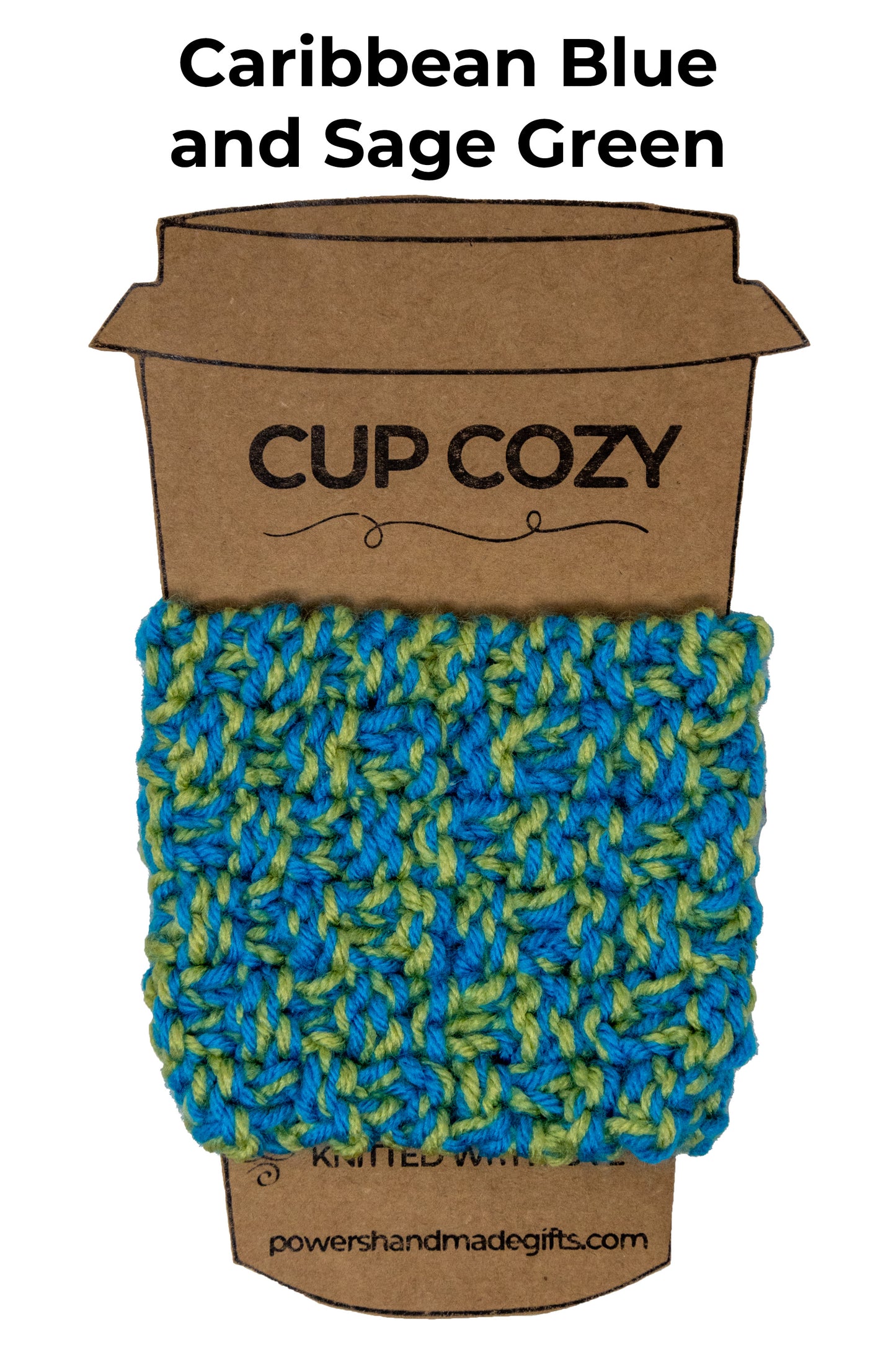 Gnome Kinda Day Coffee Lovers Gift Basket with Hand Knitted Cup Cozy