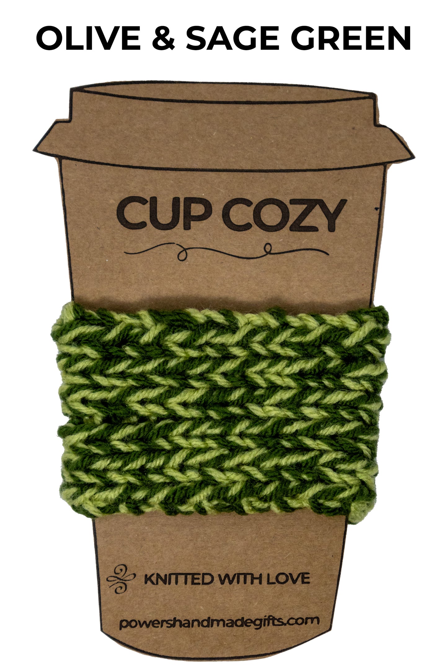 Gnome Kinda Day Coffee Lovers Gift Basket with Hand Knitted Cup Cozy