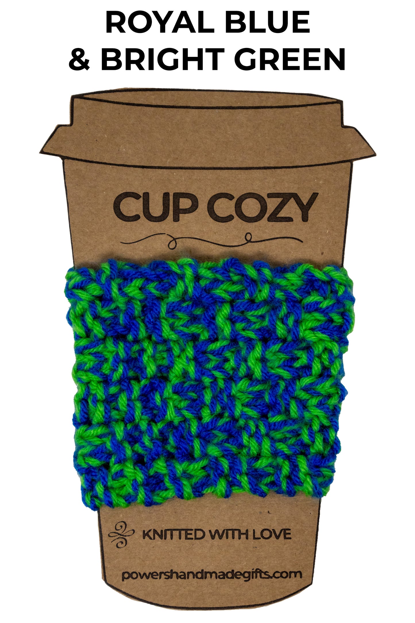 Gnome Kinda Day Coffee Lovers Gift Basket with Hand Knitted Cup Cozy