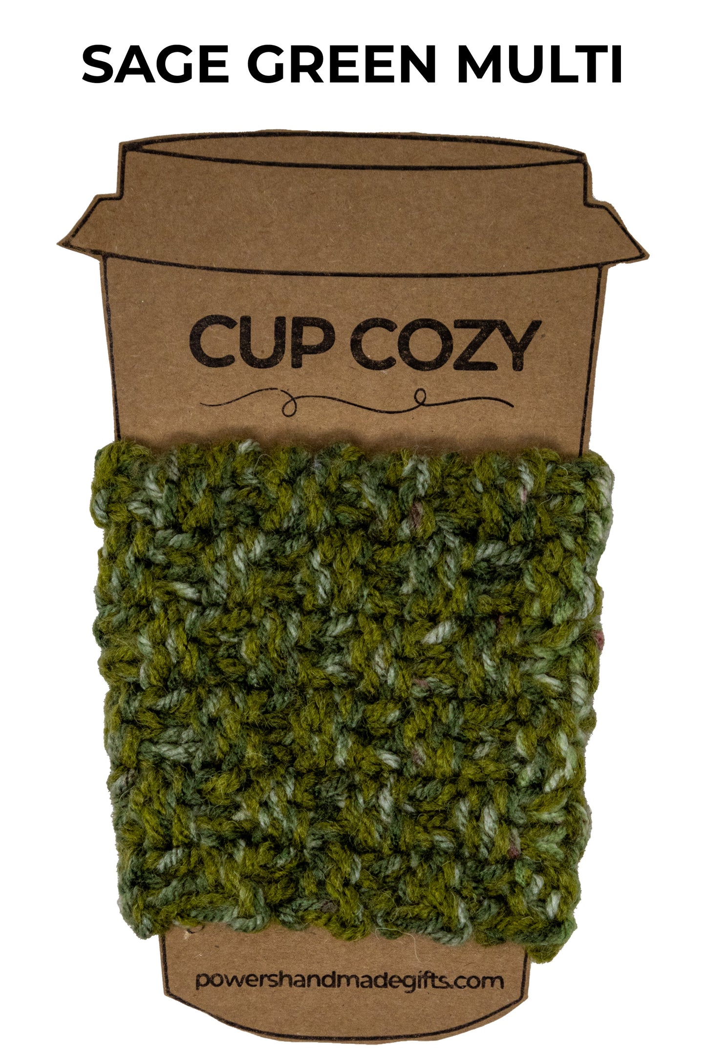 Gnome Kinda Day Coffee Lovers Gift Basket with Hand Knitted Cup Cozy