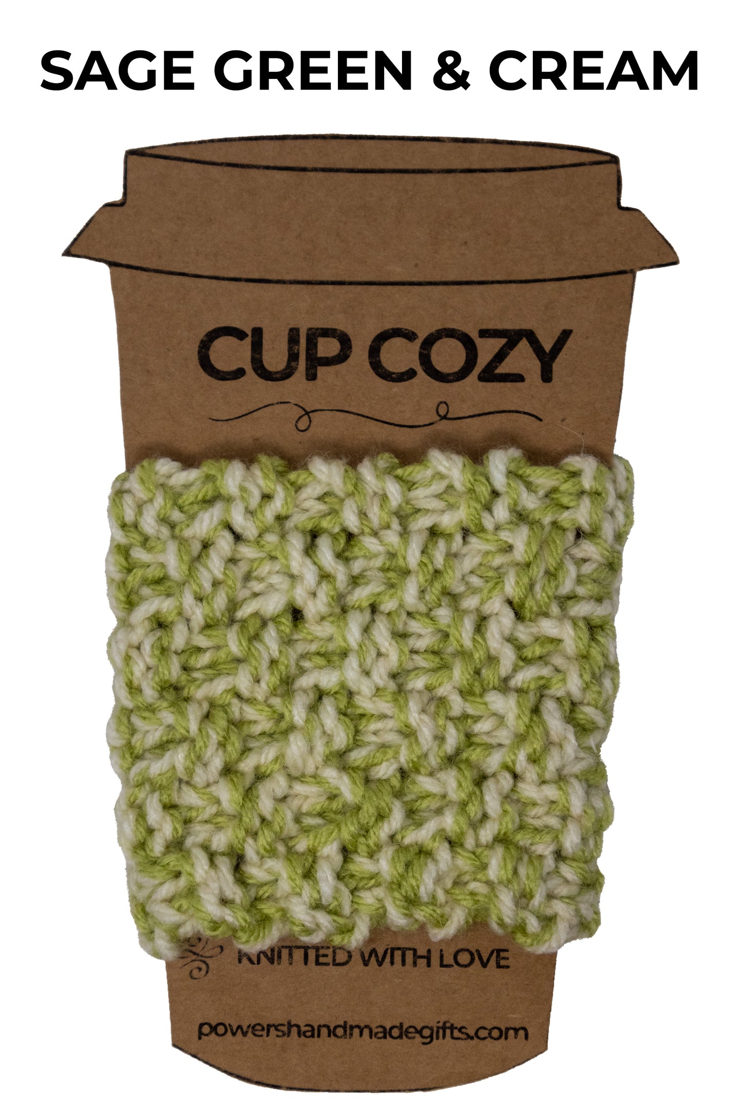 Gnome Kinda Day Coffee Lovers Gift Basket with Hand Knitted Cup Cozy