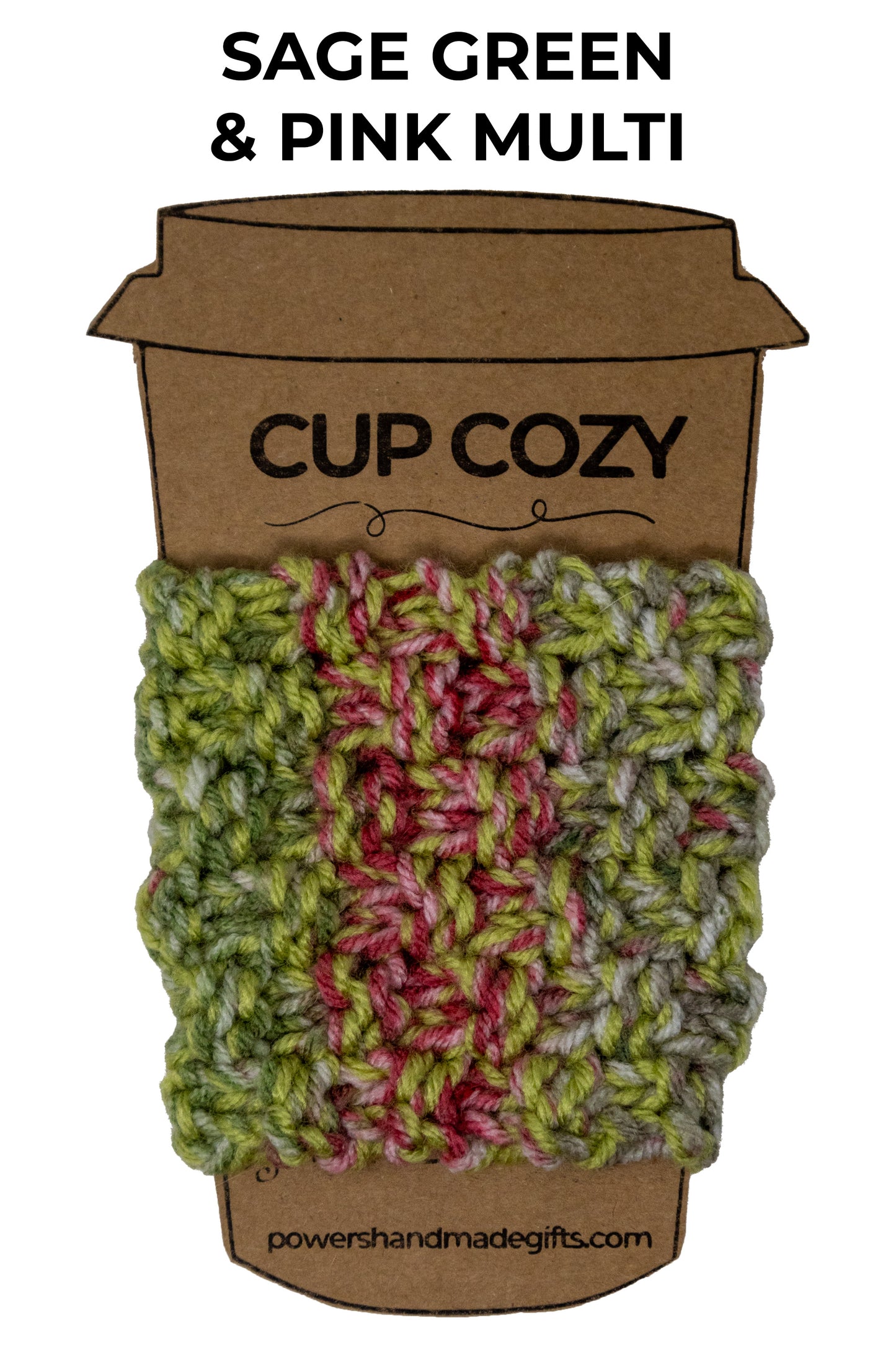 Gnome Kinda Day Coffee Lovers Gift Basket with Hand Knitted Cup Cozy