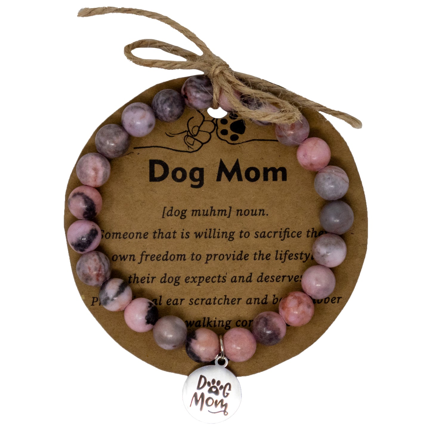 New Dog Mom Keepsake Bracelet in Heart Gift Box