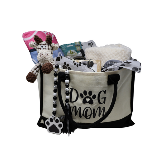 Dog Mom Tote Bag Gift Set