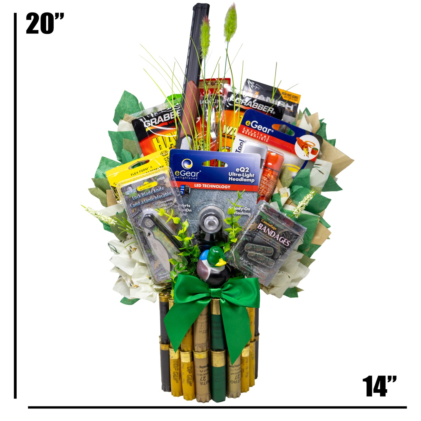 Duck Hunting Shotgun Shell Gift Bouquet