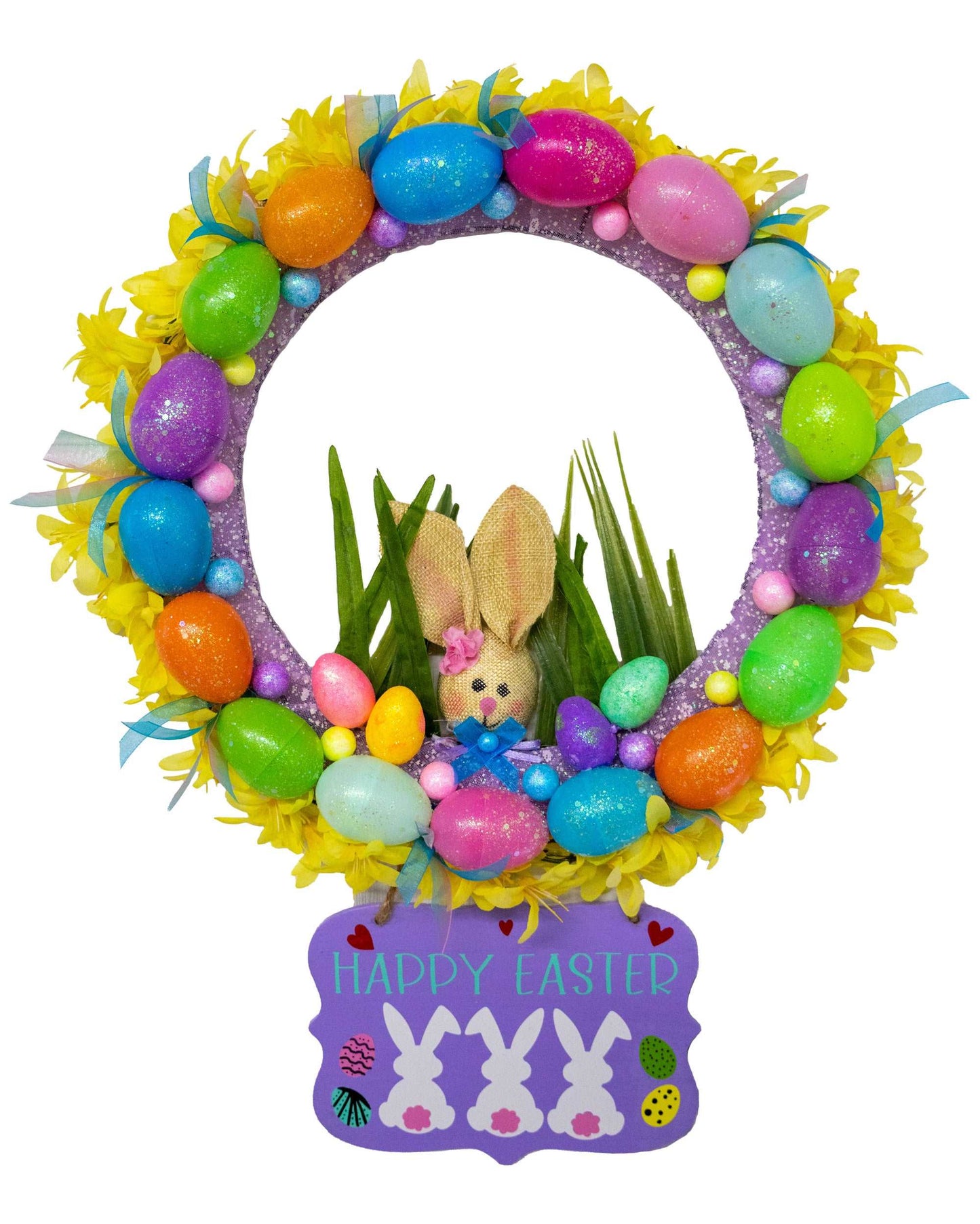 Easter Egg Wreath
