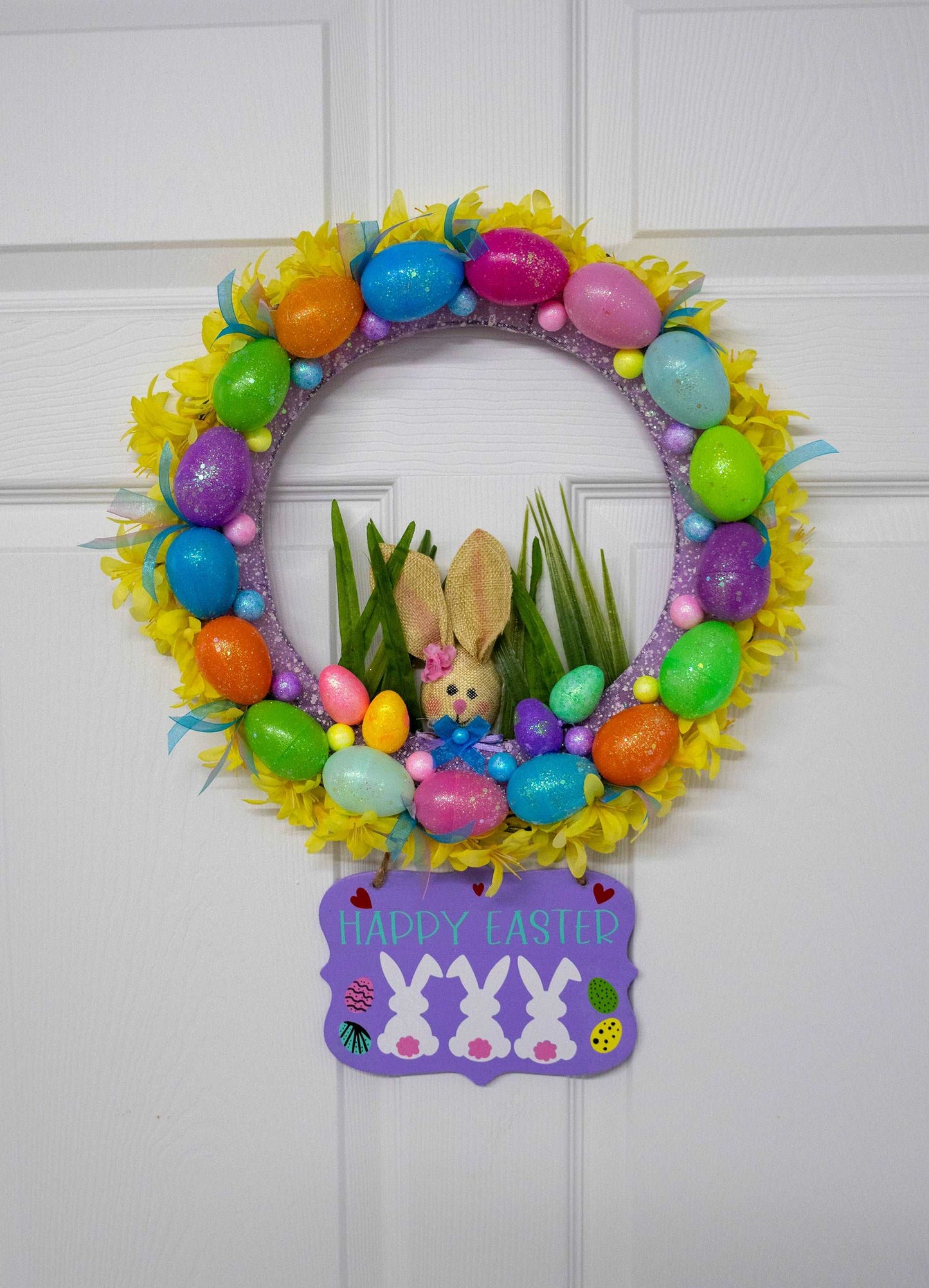 Easter Egg Wreath