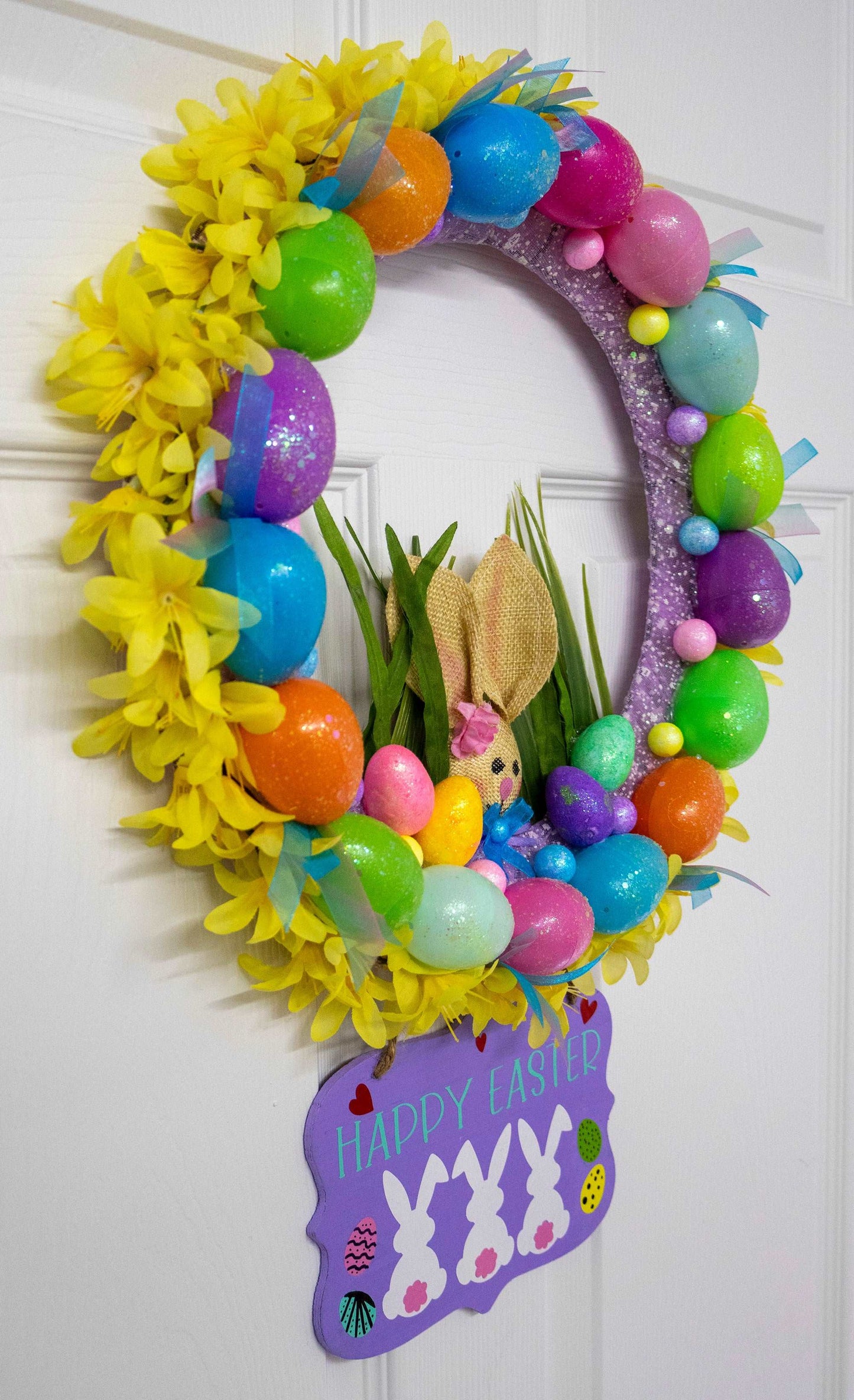 Easter Egg Wreath