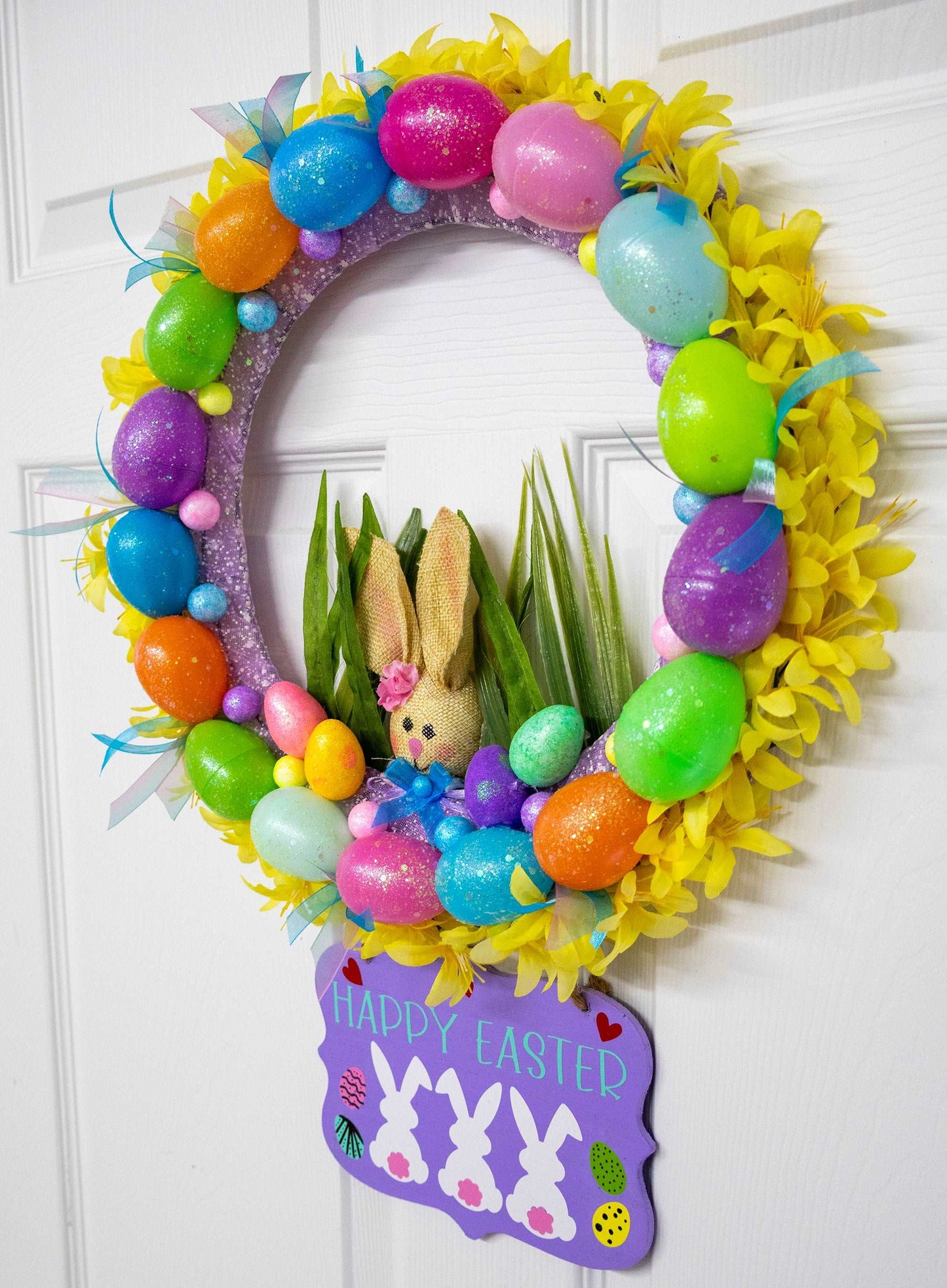 Easter Egg Wreath