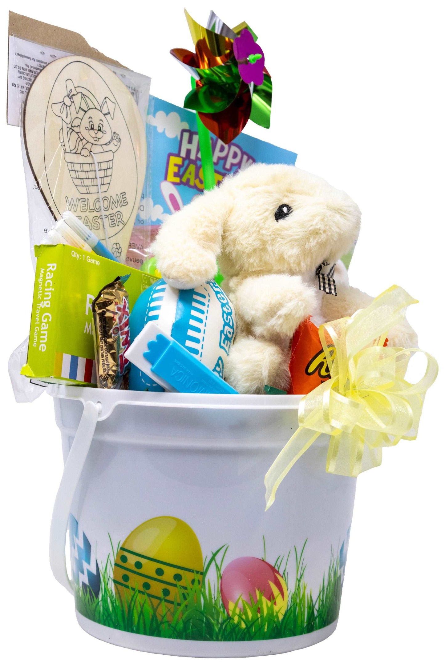 Prefilled Easter Egg Bucket for Kids