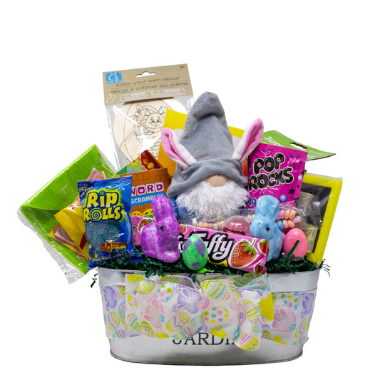 Easter Gnome Gift Basket