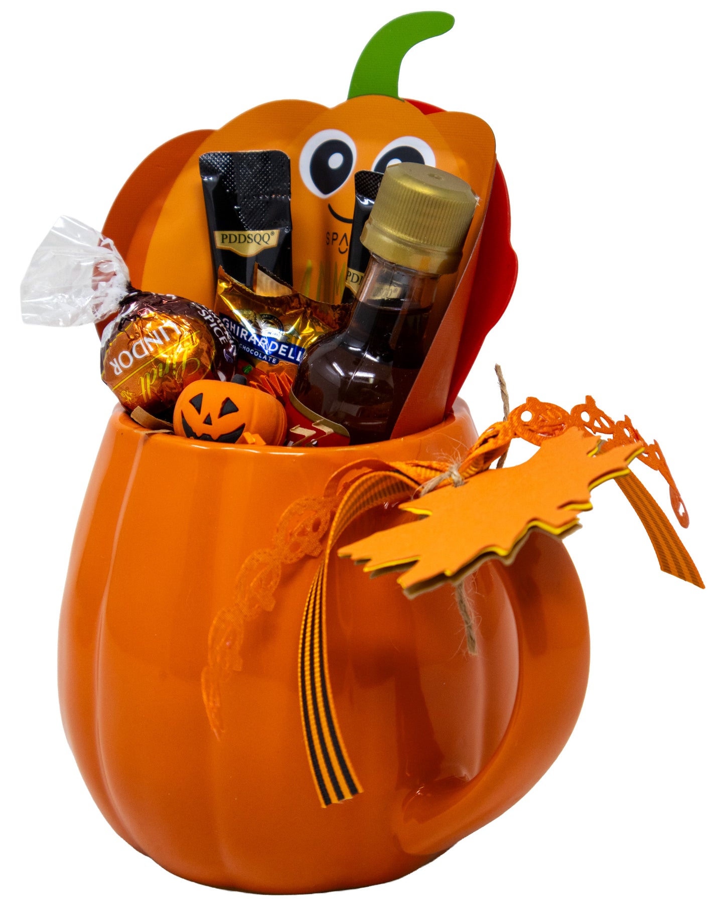 Fall Pumpkin Coffee and Spa Gift Set