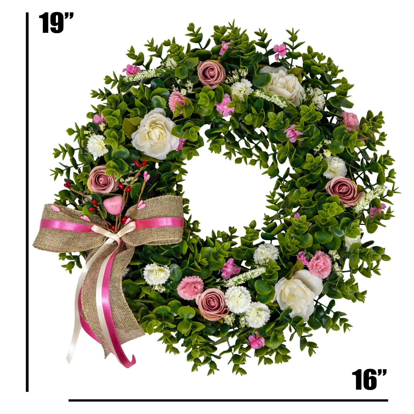 Forever Love Mother's Day Floral Wreath