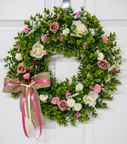 Forever Love Mother's Day  Floral Wreath