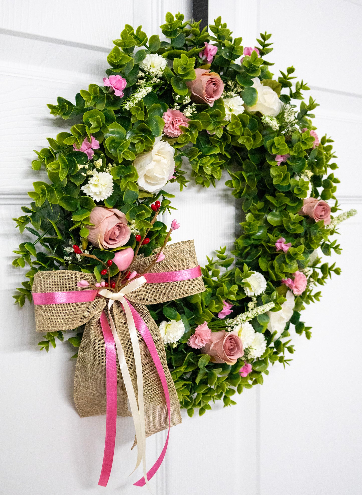 Forever Love Mother's Day Floral Wreath