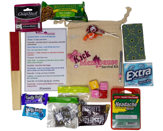 Kick Menopause with this Funny Survival Kit | Hilarious Birthday or Gag Gift