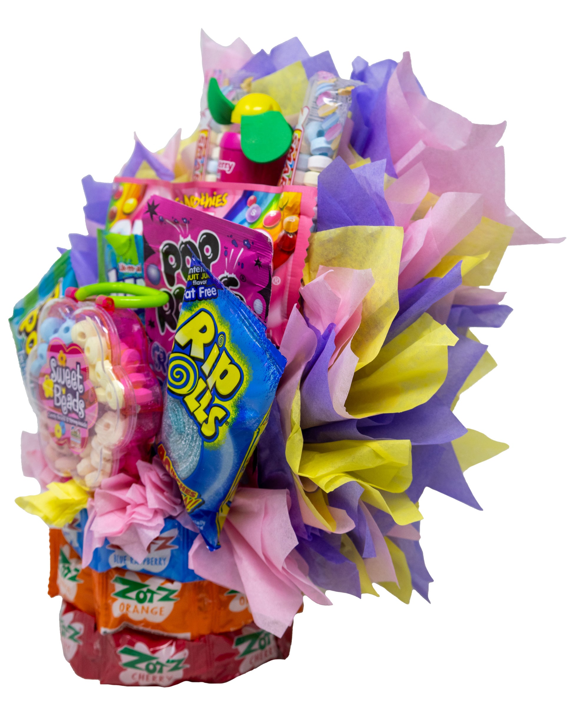 Super Cute Candy Bouquet for Girls Creatively Crafted with Name Brand Candies