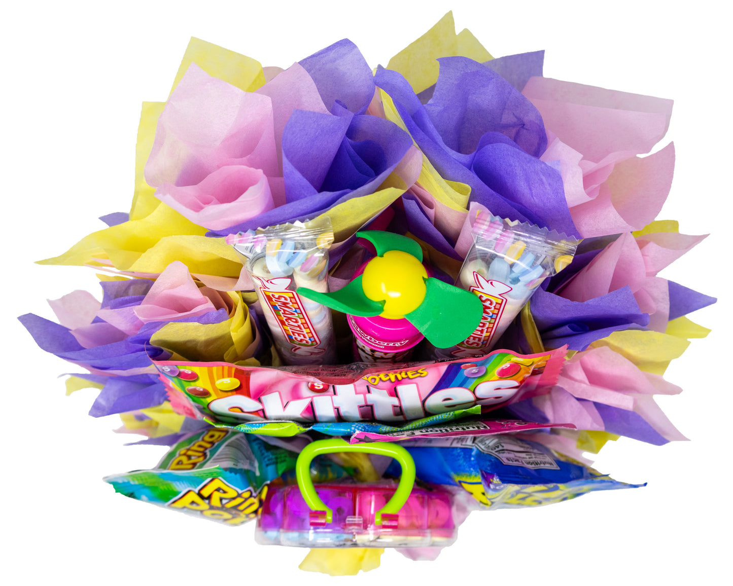 Super Cute Candy Bouquet for Girls Creatively Crafted with Name Brand Candies