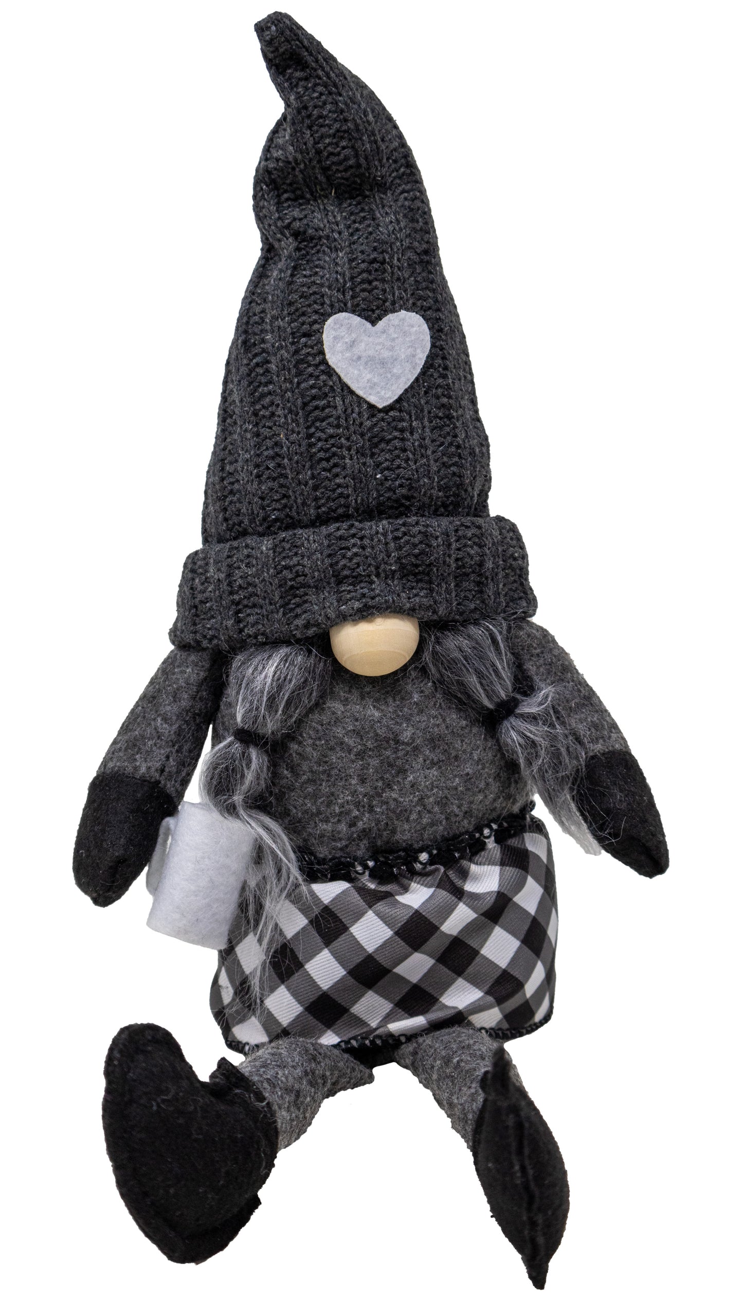 Gnome Kinda Day Coffee Lovers Gift Basket with Hand Knitted Cup Cozy