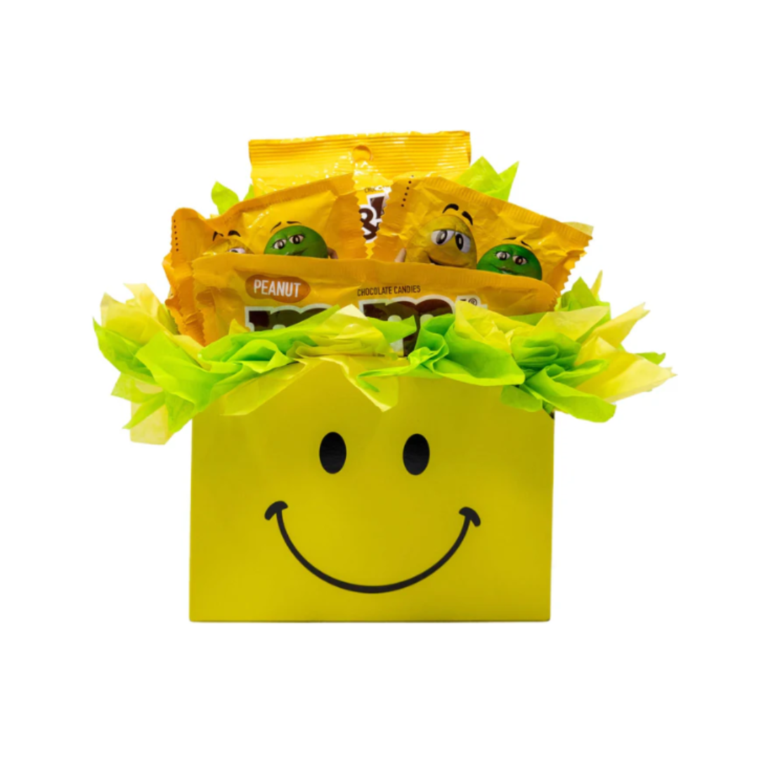 Peanut M&M's Candy Bouquet | Gift Idea for Birthdays, Anniversary, Thank You | Send a Smile