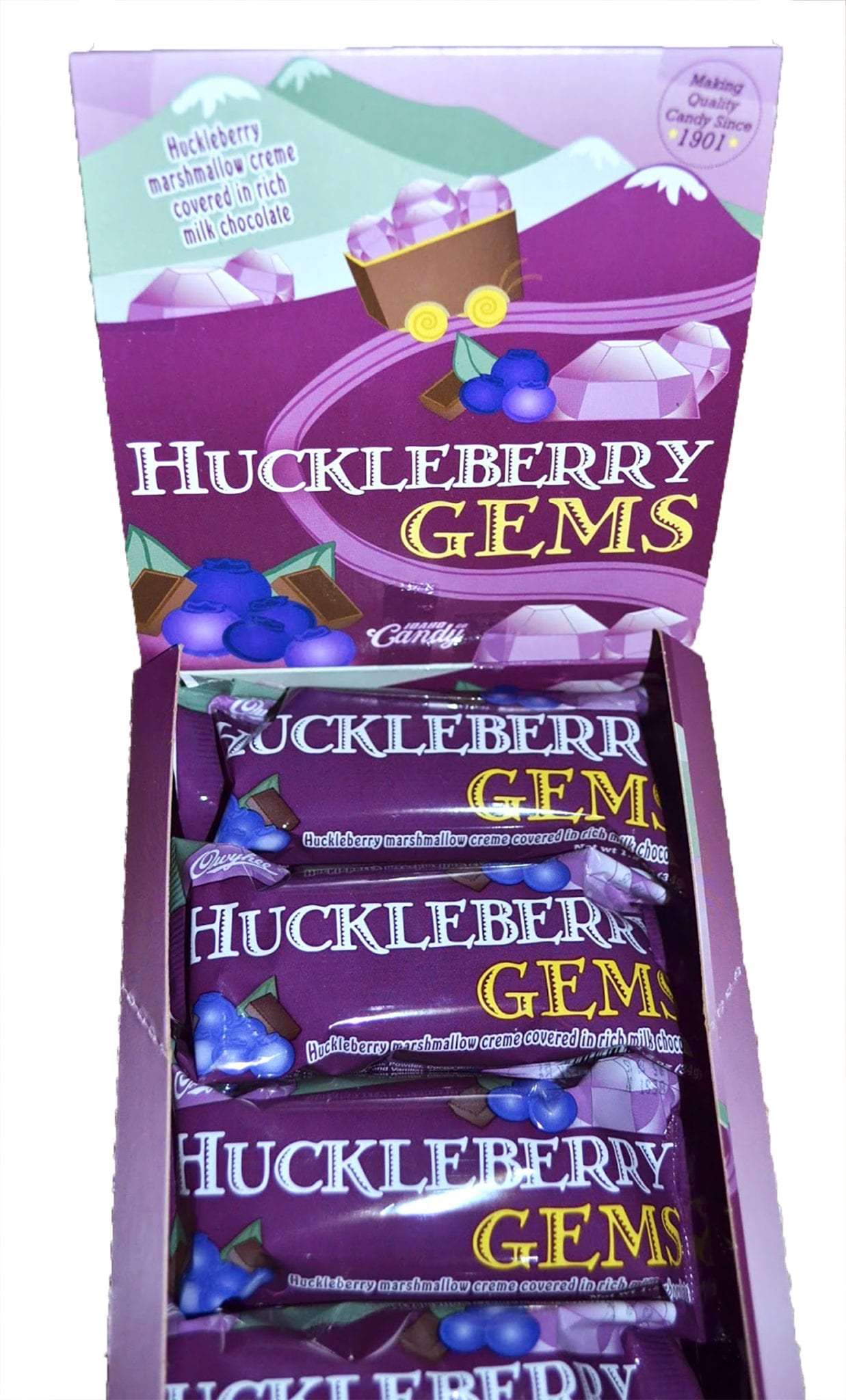 Huckleberry Gem Box open scaled