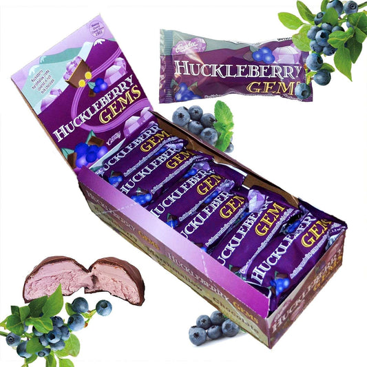 Huckleberry Gem box display