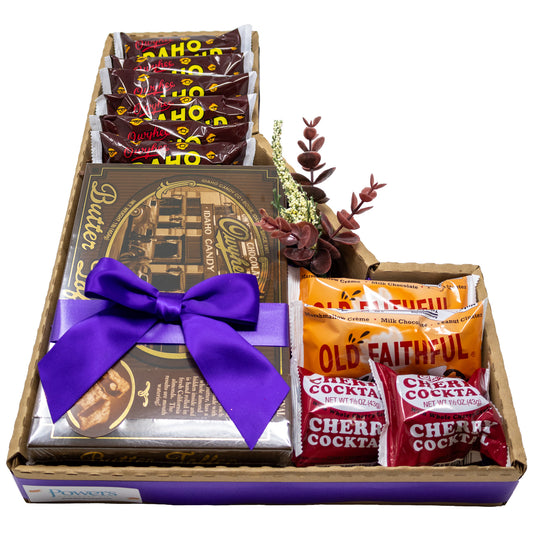 Idaho Nostalgic Chocolates and Toffee in State Gift Box