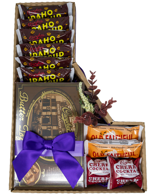 Idaho Nostalgic Chocolates and Toffee in State Gift Box