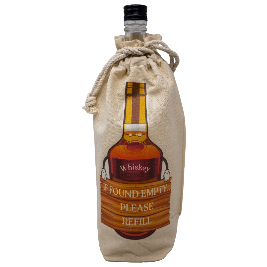 Funny Gift Bags for Liquor Whiskey and Wine Bottles Personalized Powers Handmade Gifts