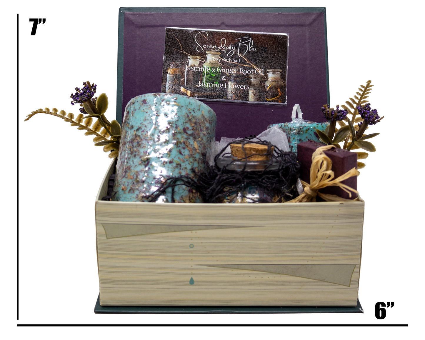 Spellbook Spa & Candle in Book Gift Box