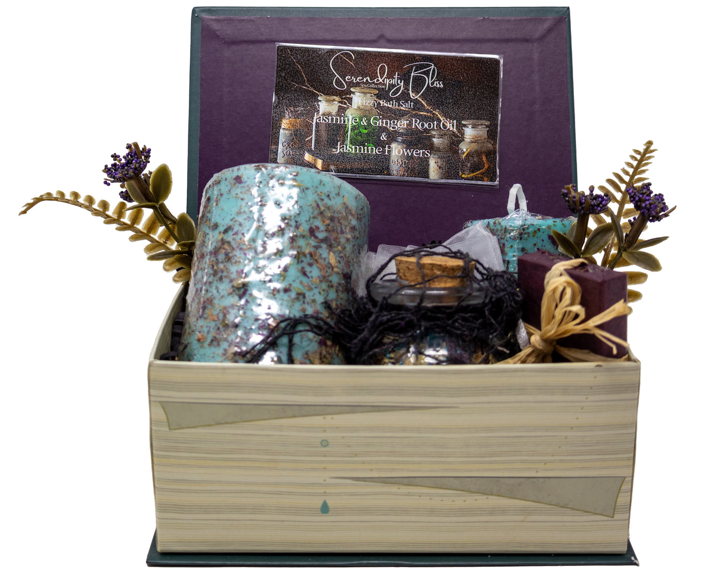 Spellbook Spa & Candle in Book Gift Box