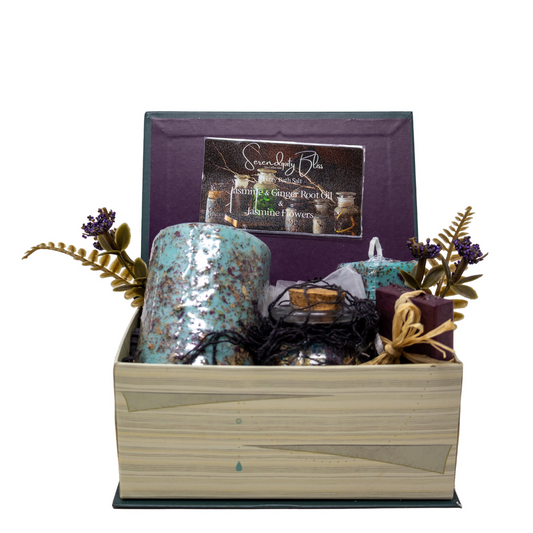 Spellbook Spa & Candle in Book Gift Box