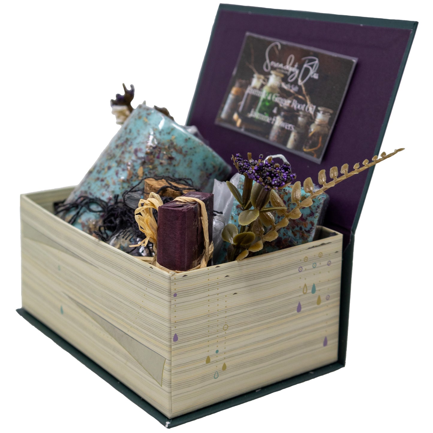 Spellbook Spa & Candle in Book Gift Box