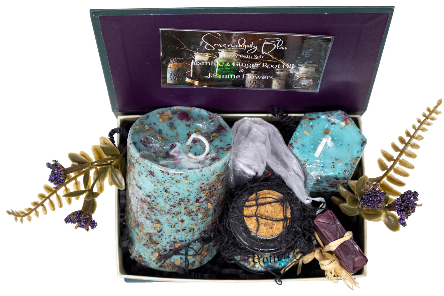 Spellbook Spa & Candle in Book Gift Box