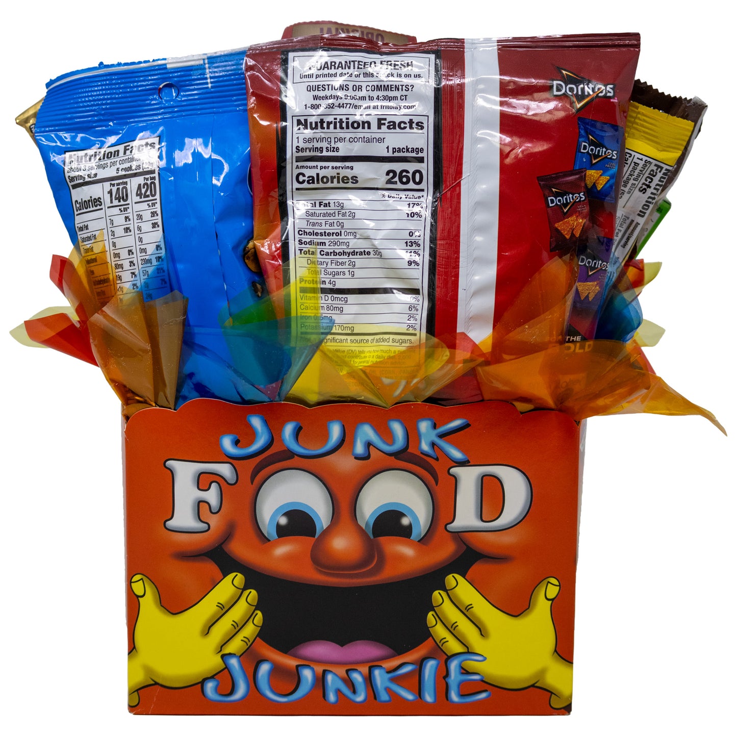 Junk Food Junkie Snack Gift Box
